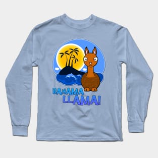 Bahama Llama! Long Sleeve T-Shirt